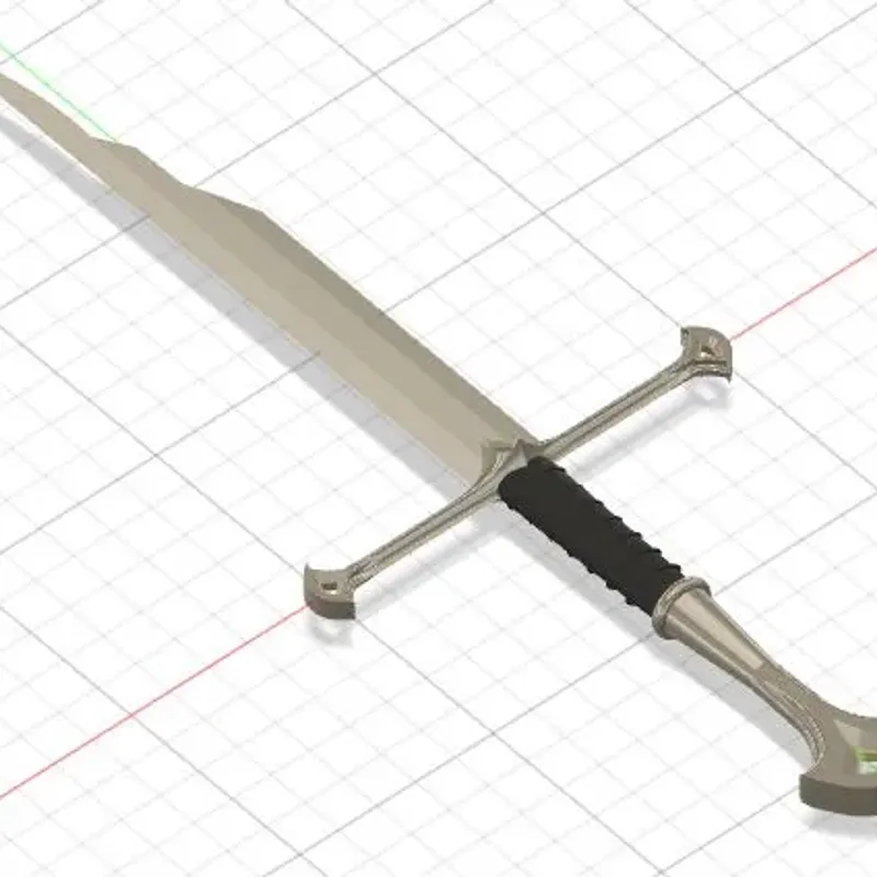 Narsil - Isildur Sword (3D Print) : 6 Steps (with Pictures) - Instructables