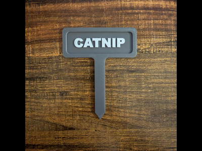 Catnip Garden Marker | 3D Print 3MF