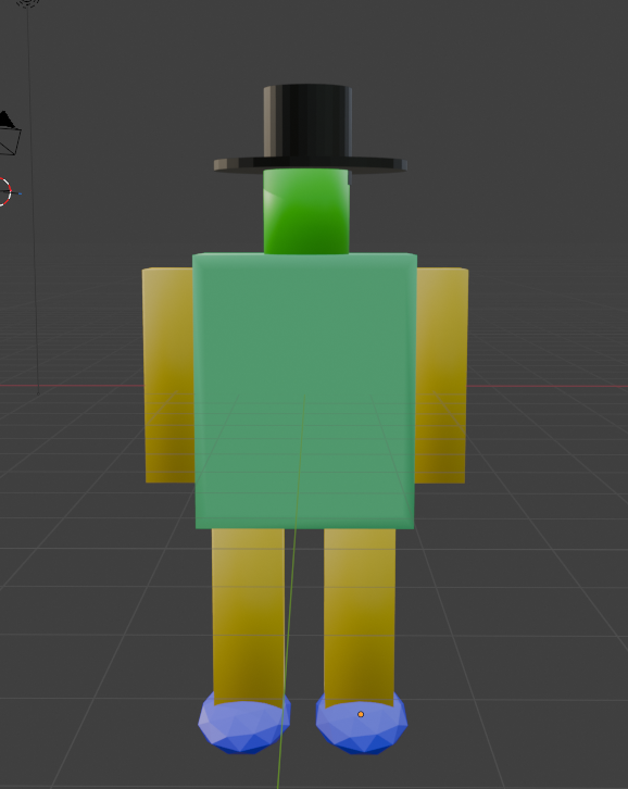 Robot from cartoon.