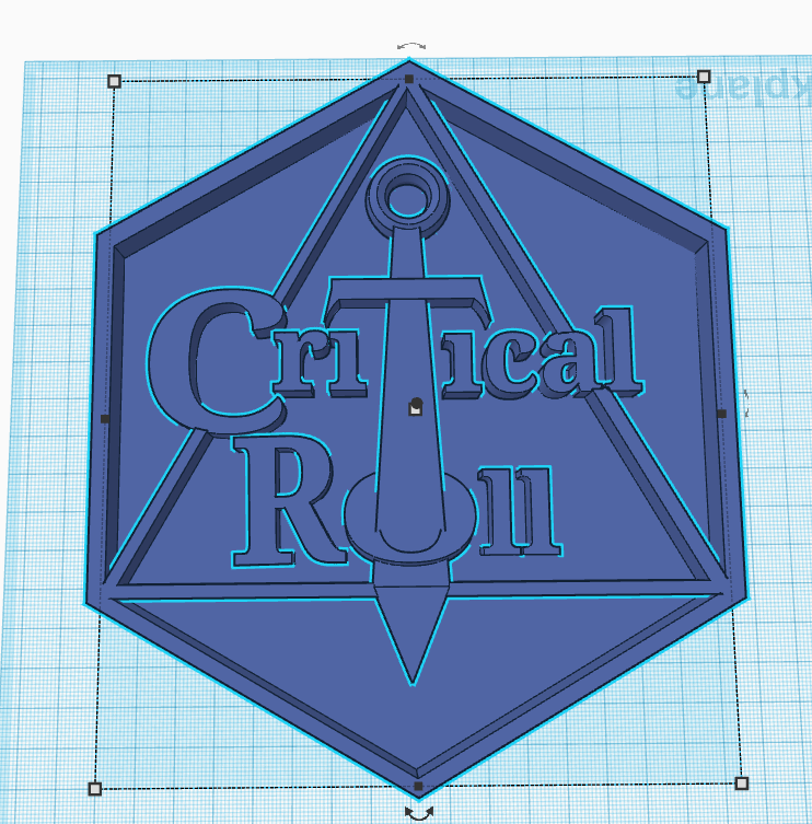 Critical Role Cookie Cutter/Ornament by IndianaJase | Download free STL ...