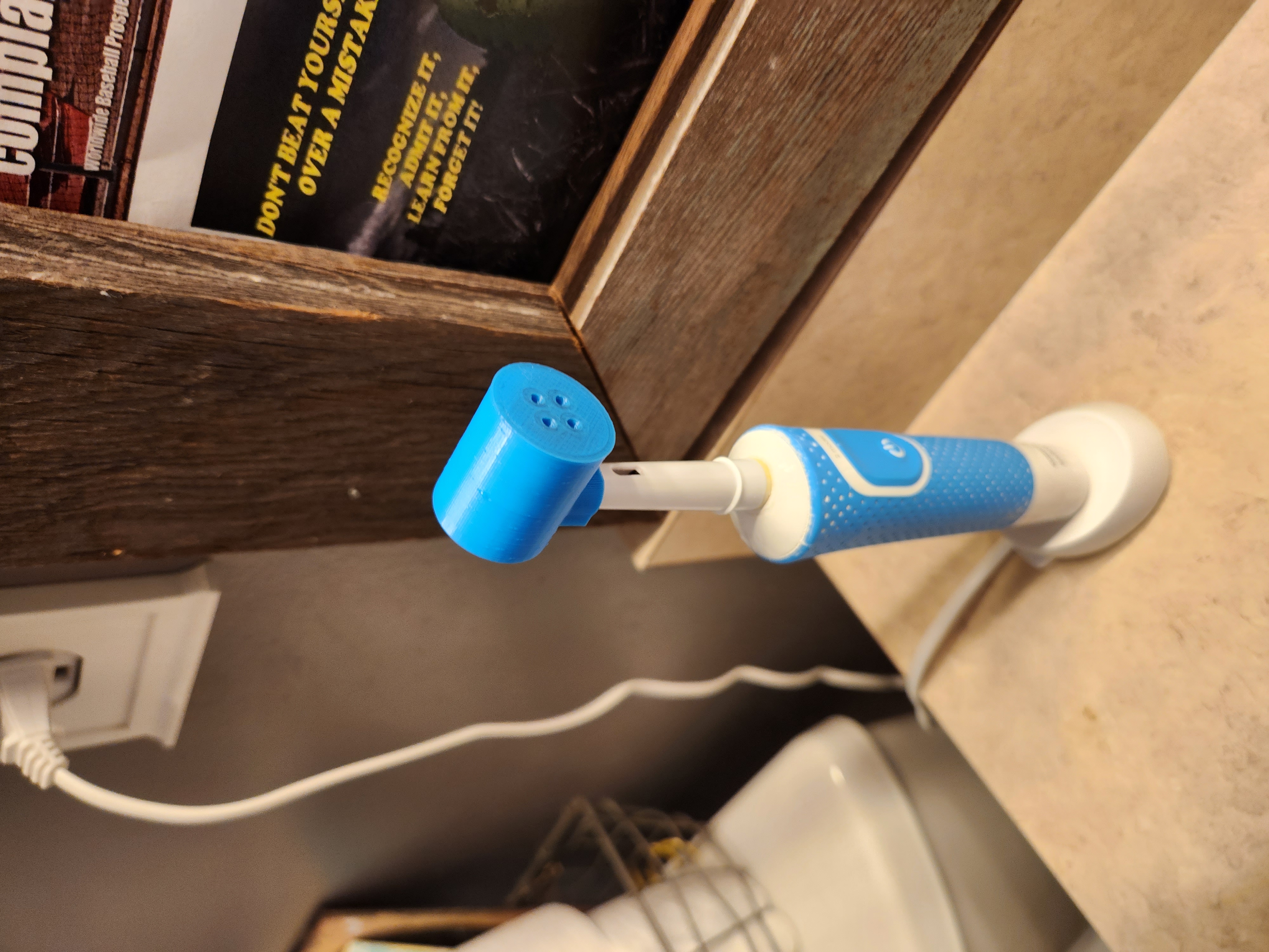 Smaller Oral B brush cover