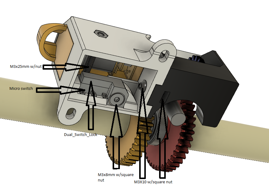 Eibos Cyclops drive mechanism by warpster Download free STL model