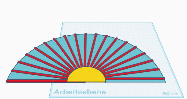Sunrise fan  33g/14g