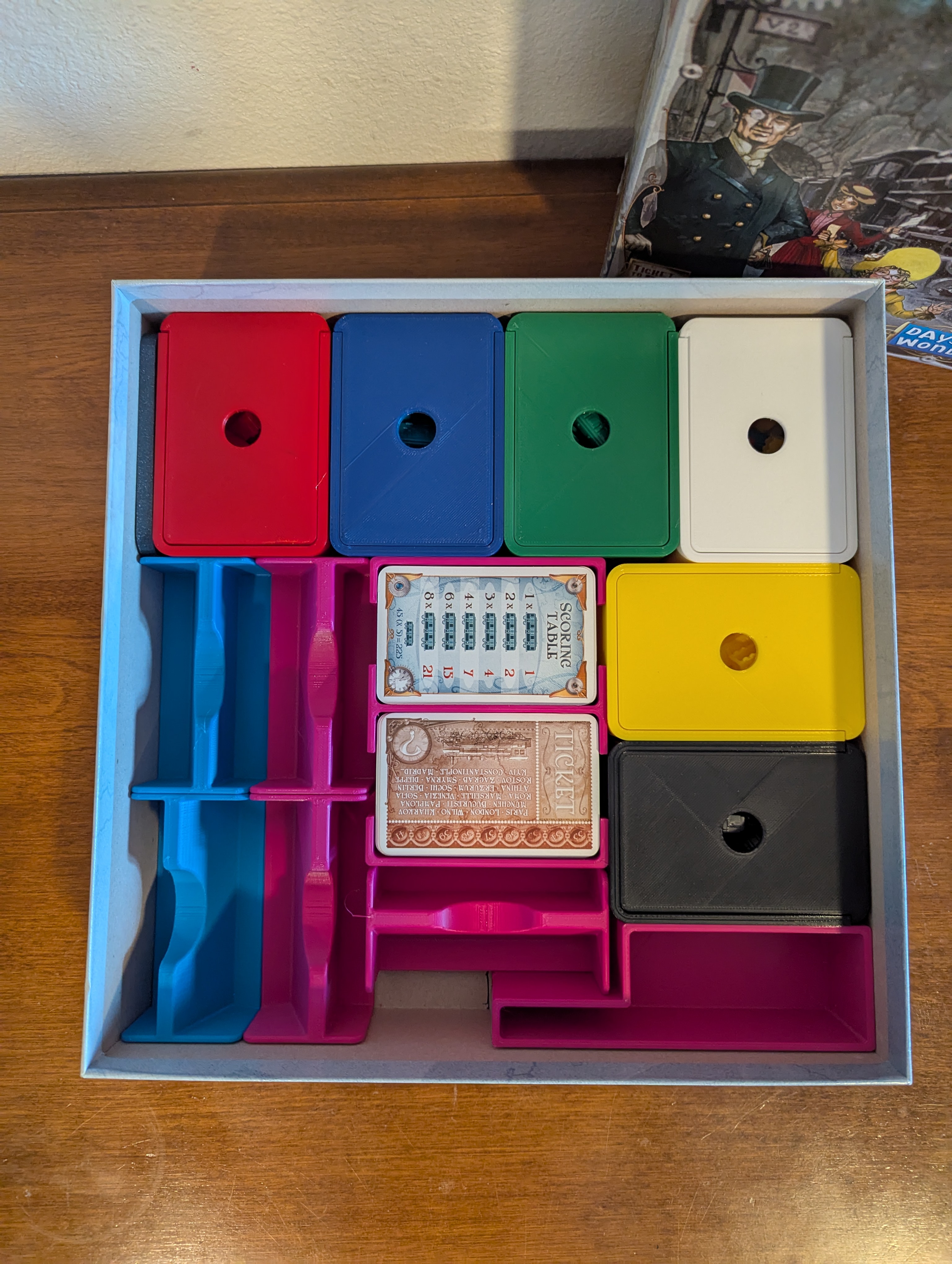 Ticket to Ride Organizer