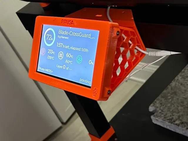 7" Touchscreen Pi Case for enclosure
