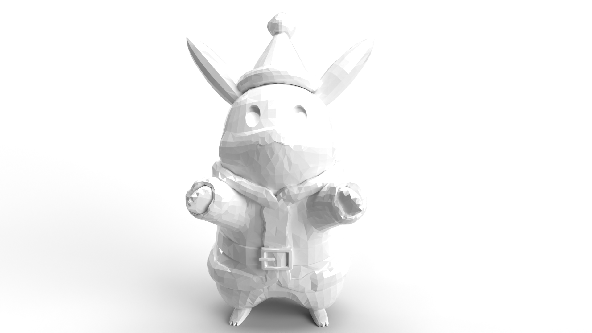 Holiday Pikachu (Santa Pikachu) Ornament by taghpg | Download free STL ...