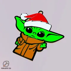 Baby Yoda Christmas Tree Decoration par Frikarte3D | Téléchargez ...