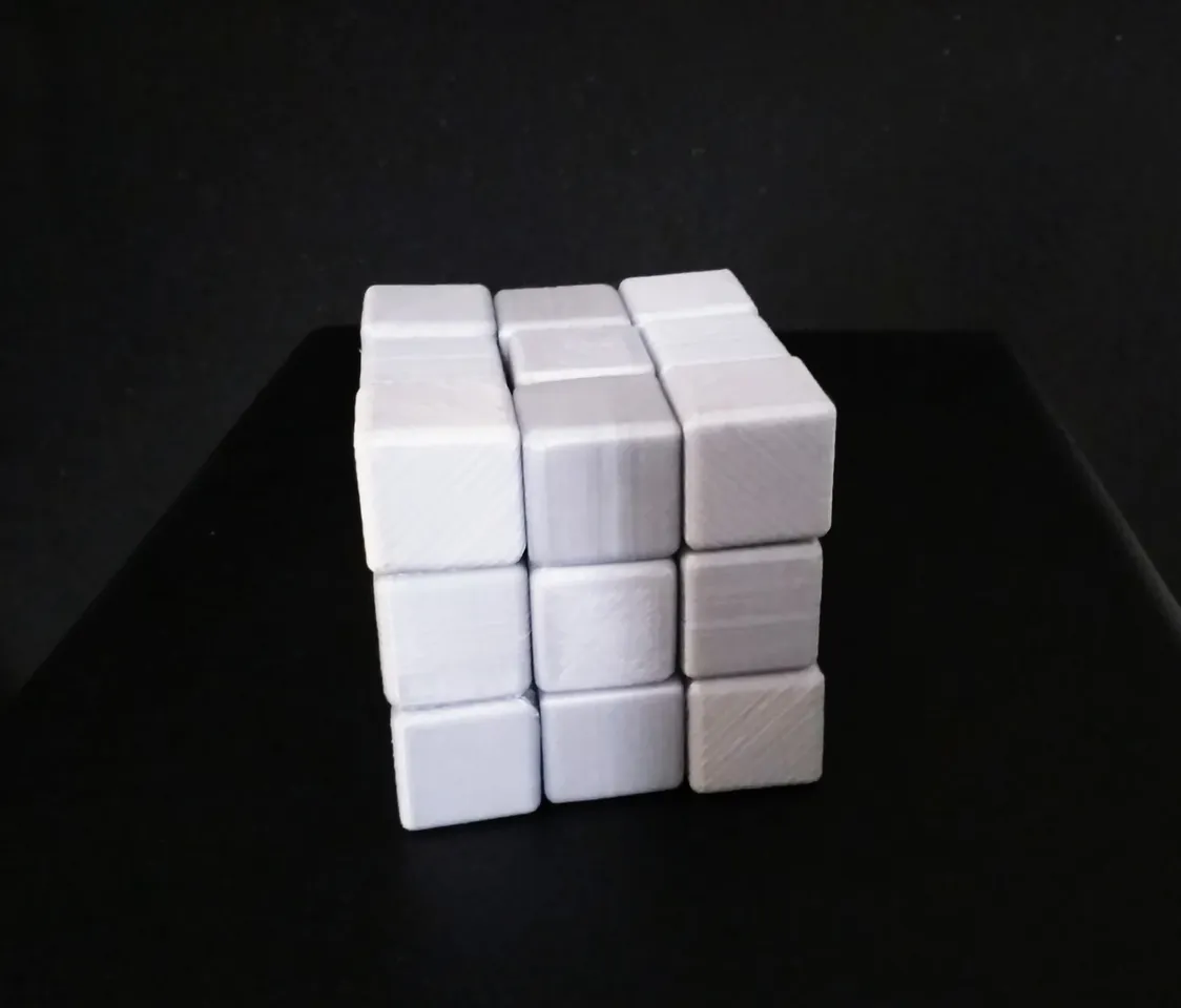 Functional Paper Rubik's Cube 3x3x3