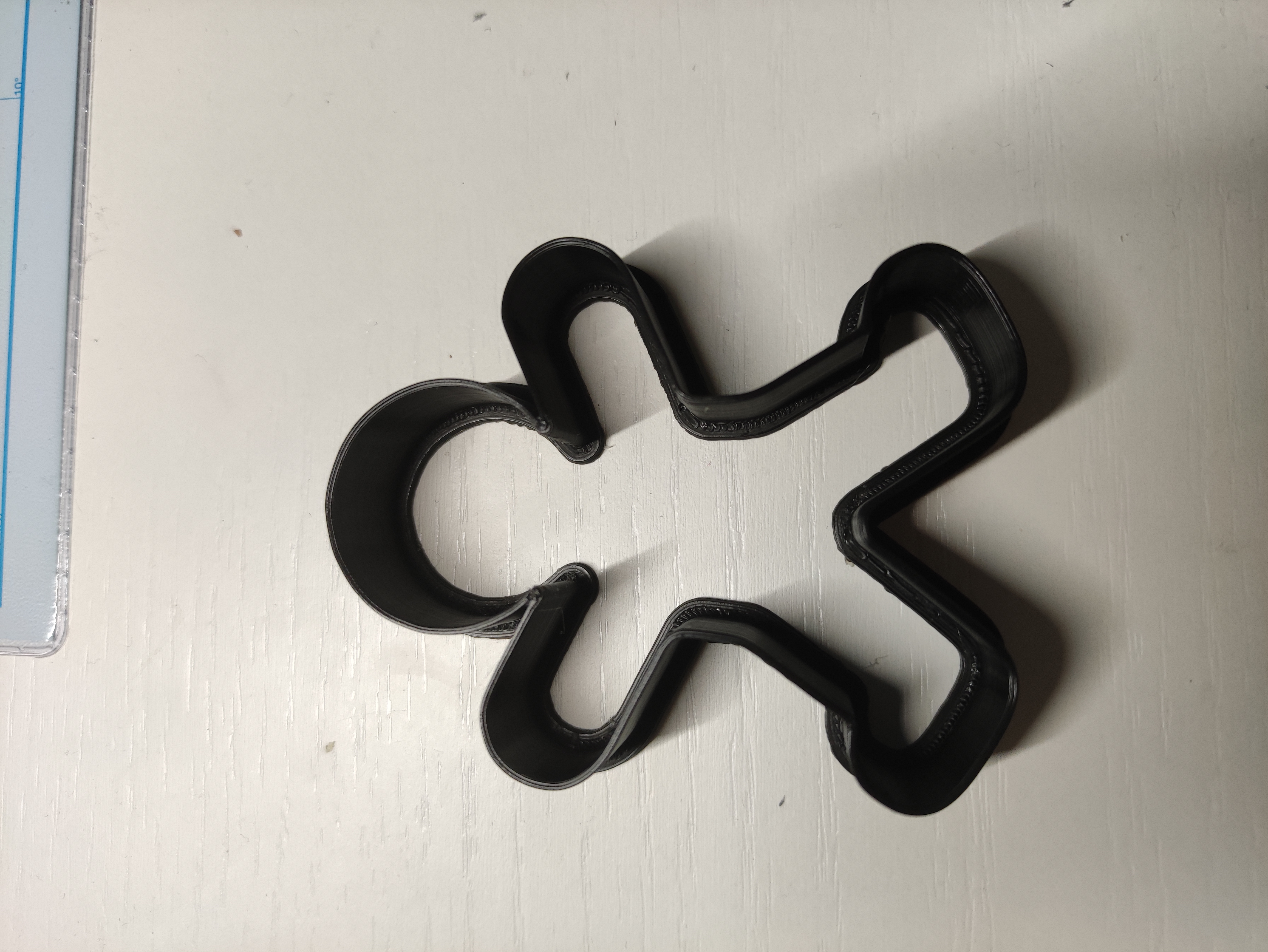 Miniatura 2 do modelo 3D cookie cutter  gingerbread man
