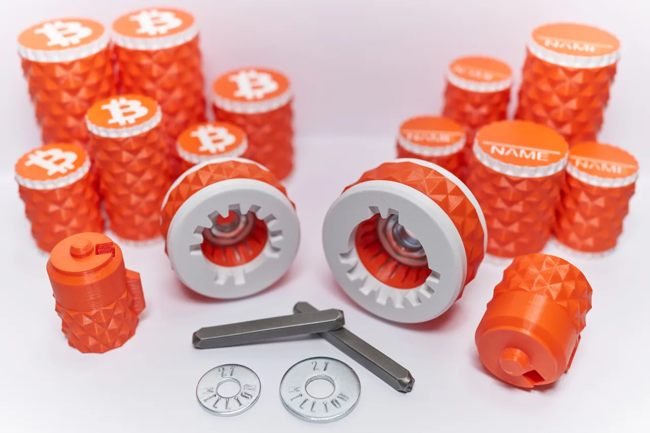 bitcoin seed phrase stamper M10 par MlePh | Téléchargez gratuitement un  modèle STL | Printables.com