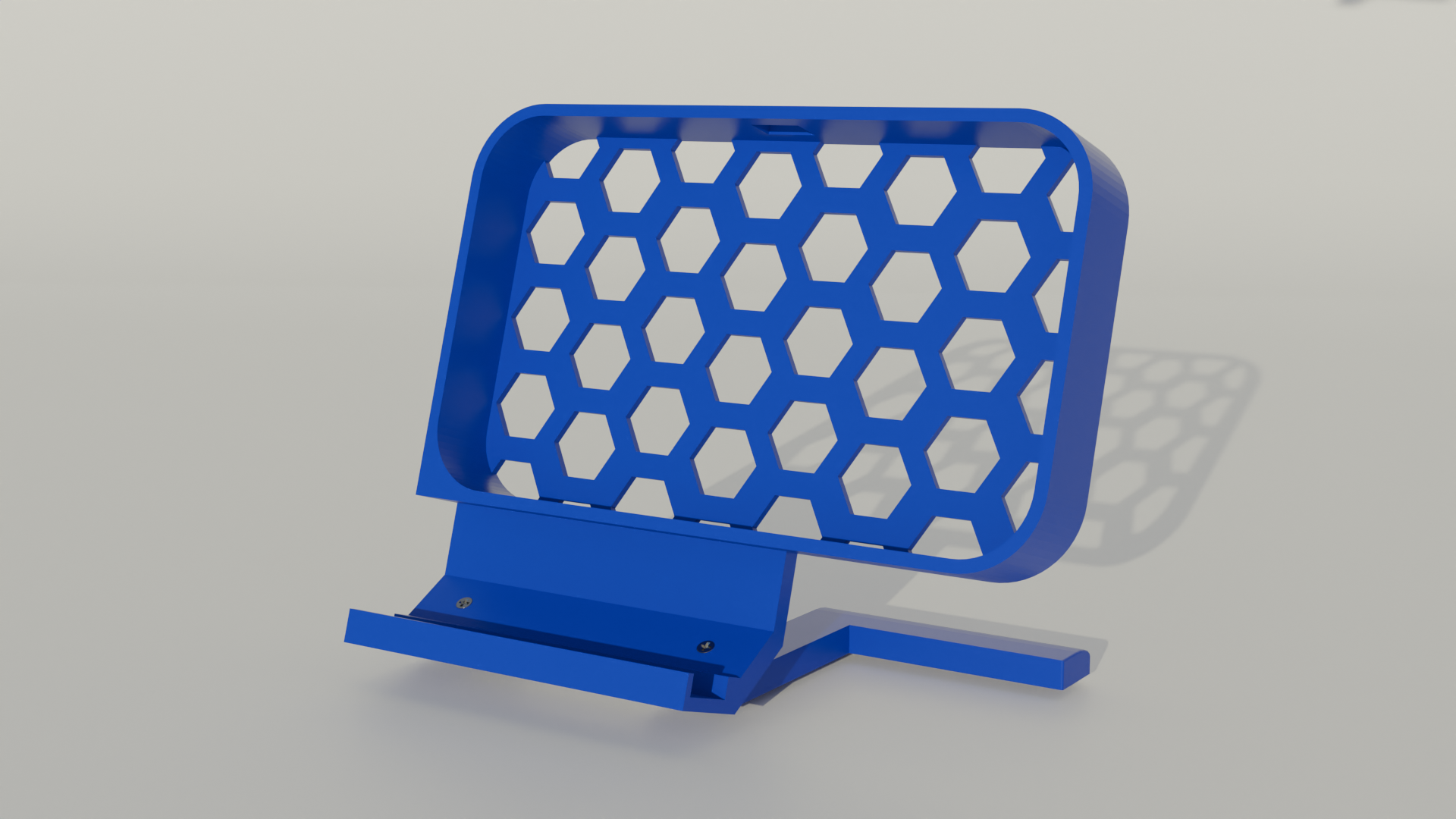 Mirrored stand with new legs