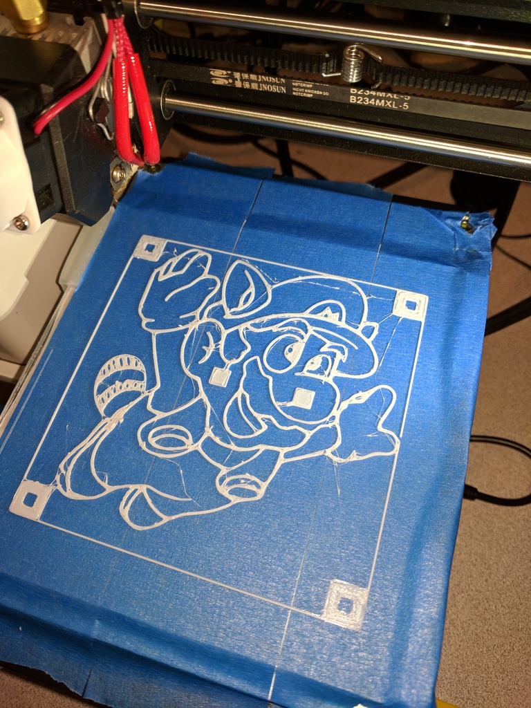 Mario MPSM bed test by jdanders Download free STL model