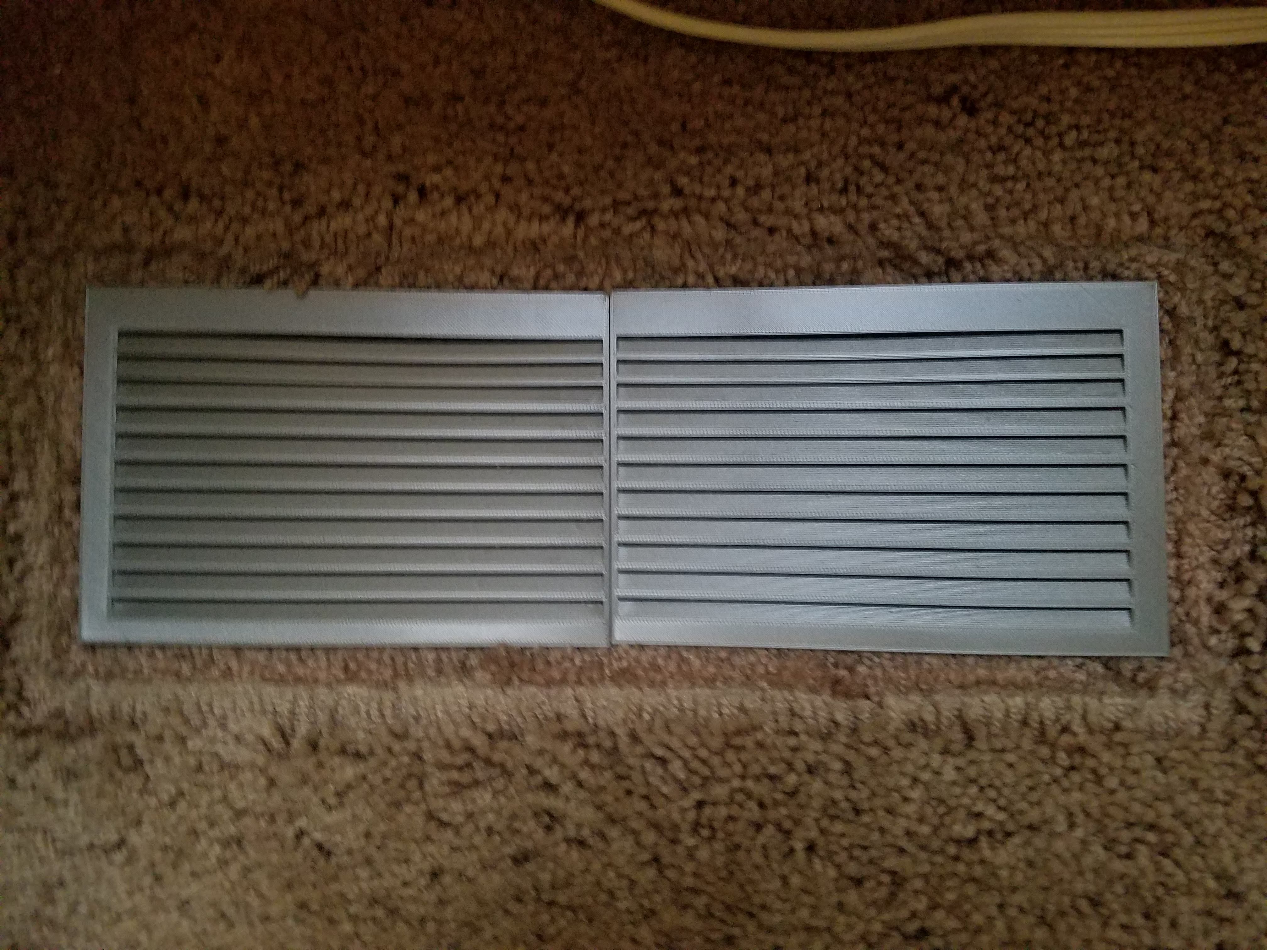 Angled Heating Vent by KTibow Download free STL model