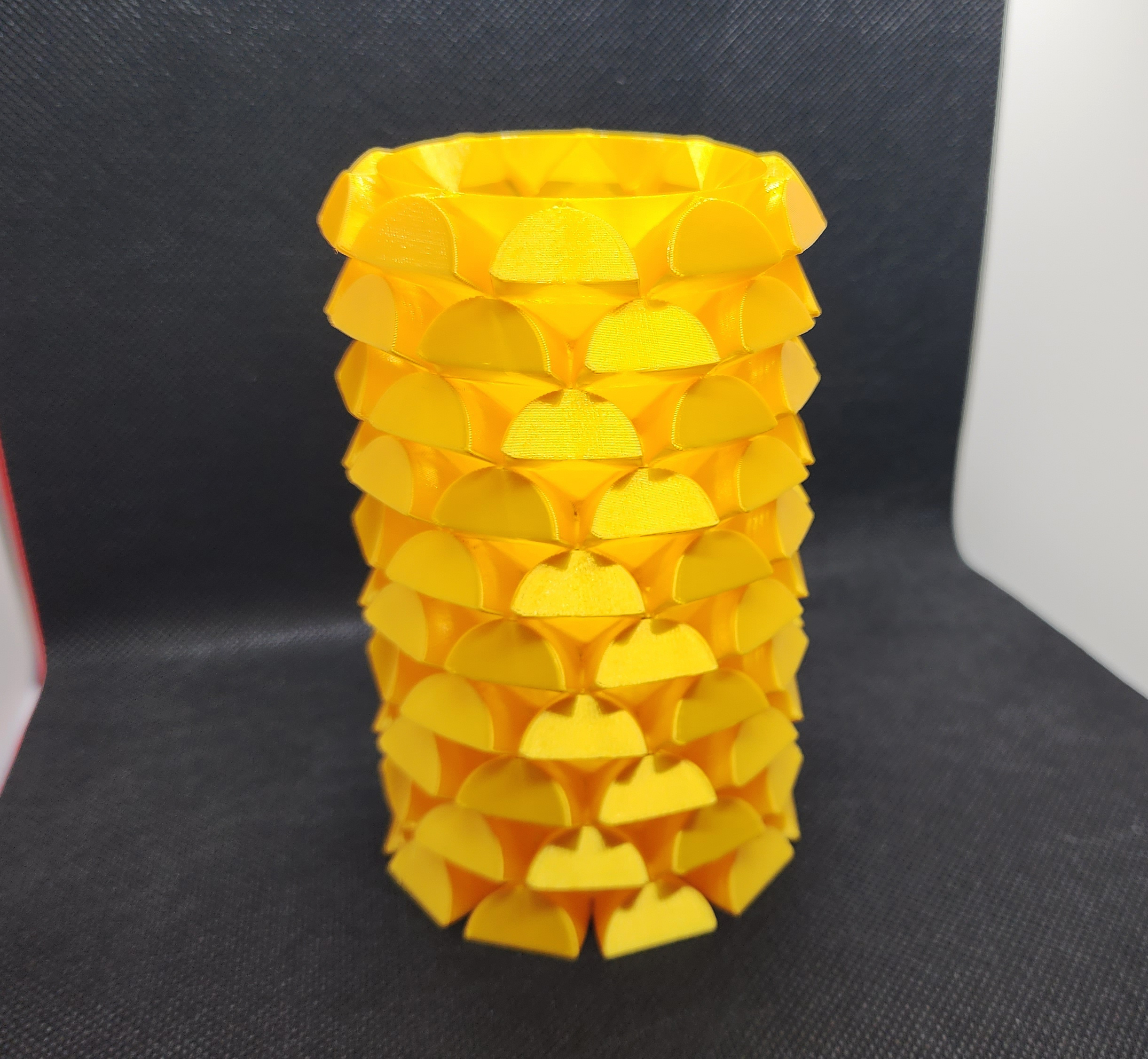 ◒ Sunrise Spiral Vase ◒