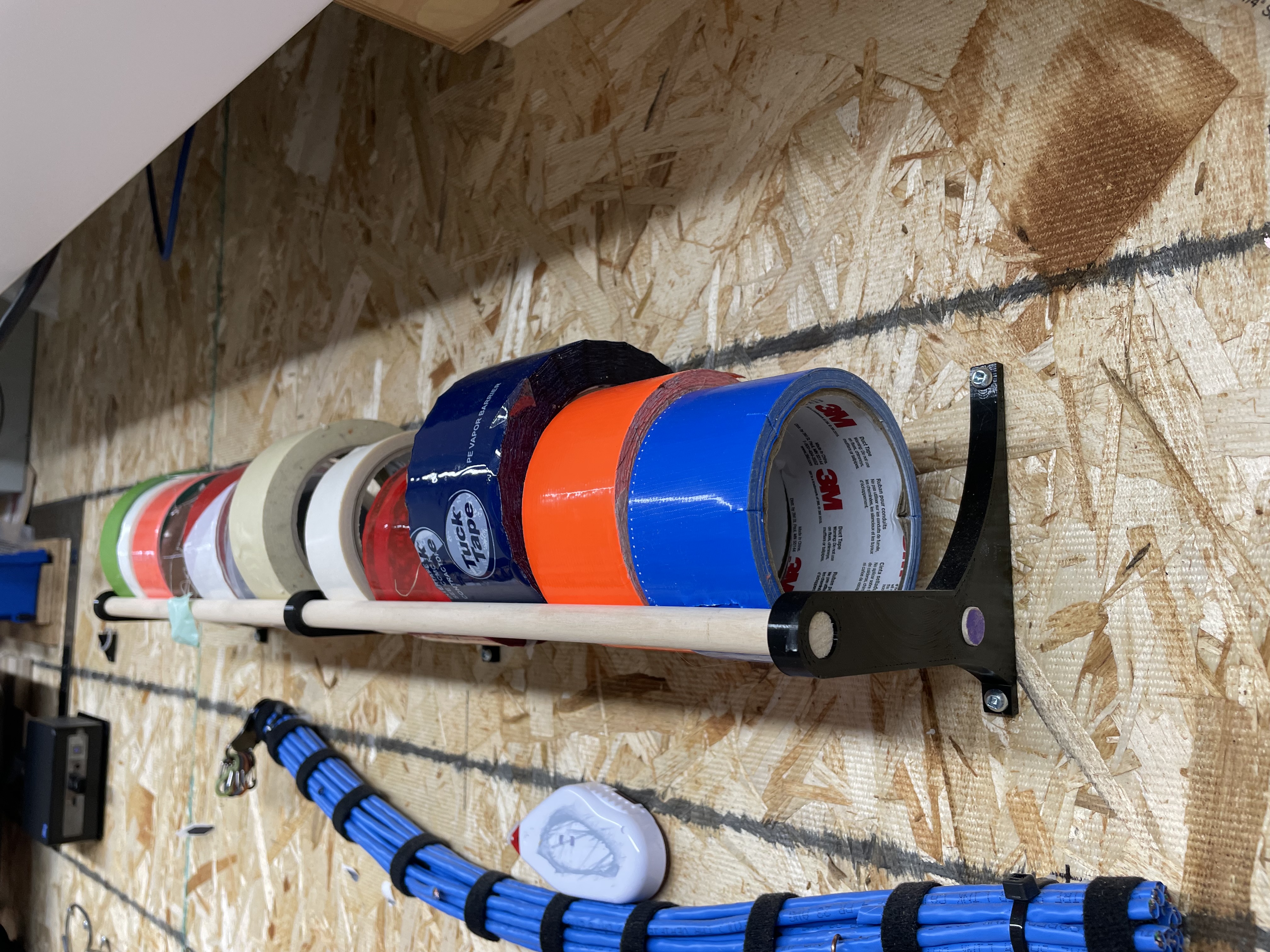 Tape Roll Shelf