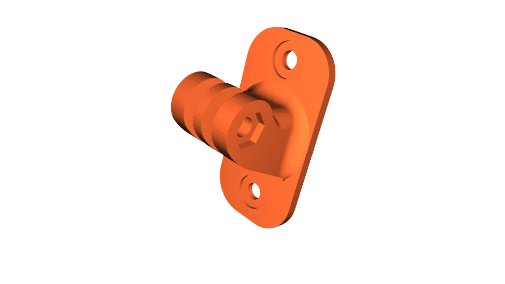 gopro mount with screw holes