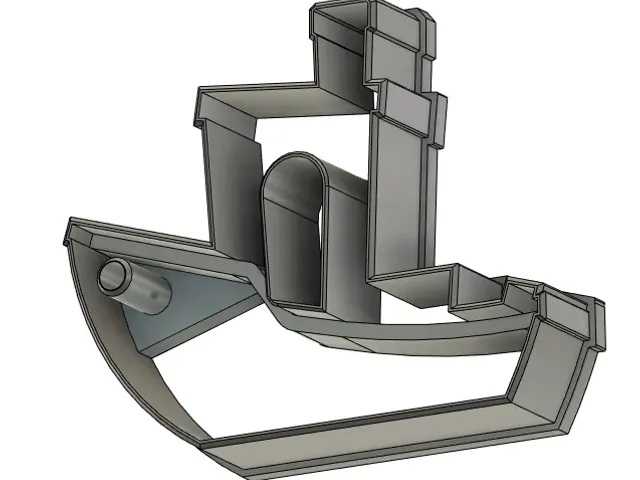 2dBenchy Cookie Cutter