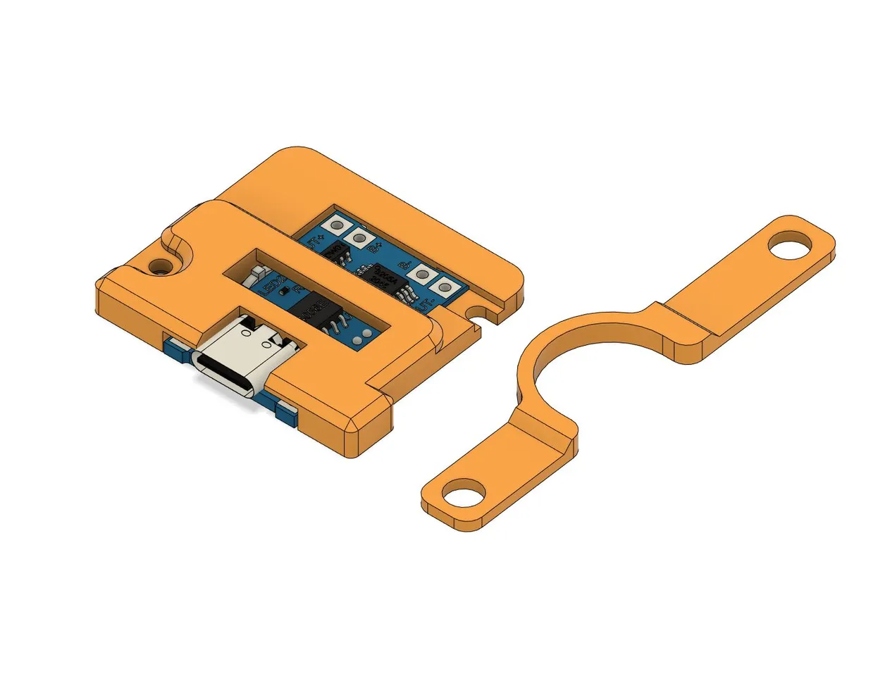 Boxy Pixel DMG Brackets by Xipher Design | Download free STL model