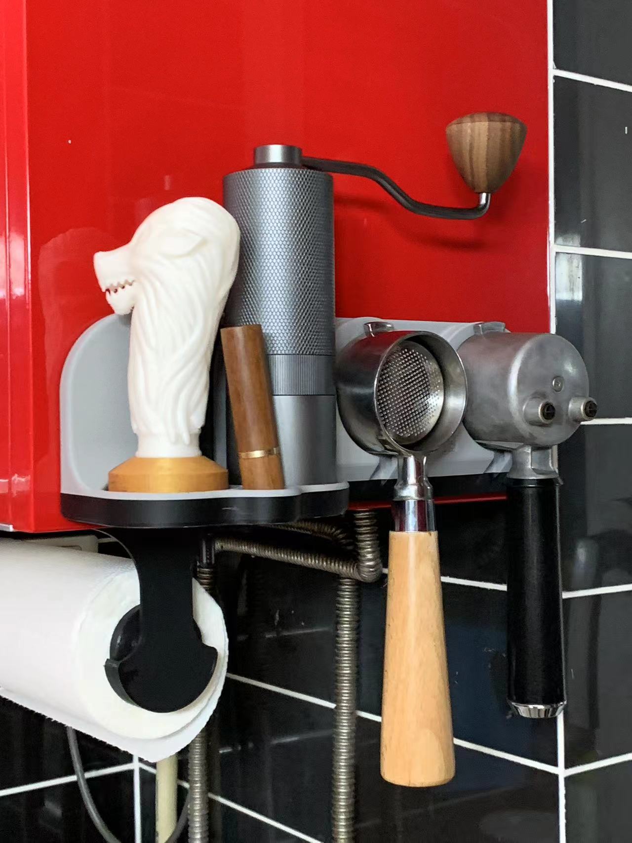 51mm Coffee Portafilter Wall Mount / Shelf