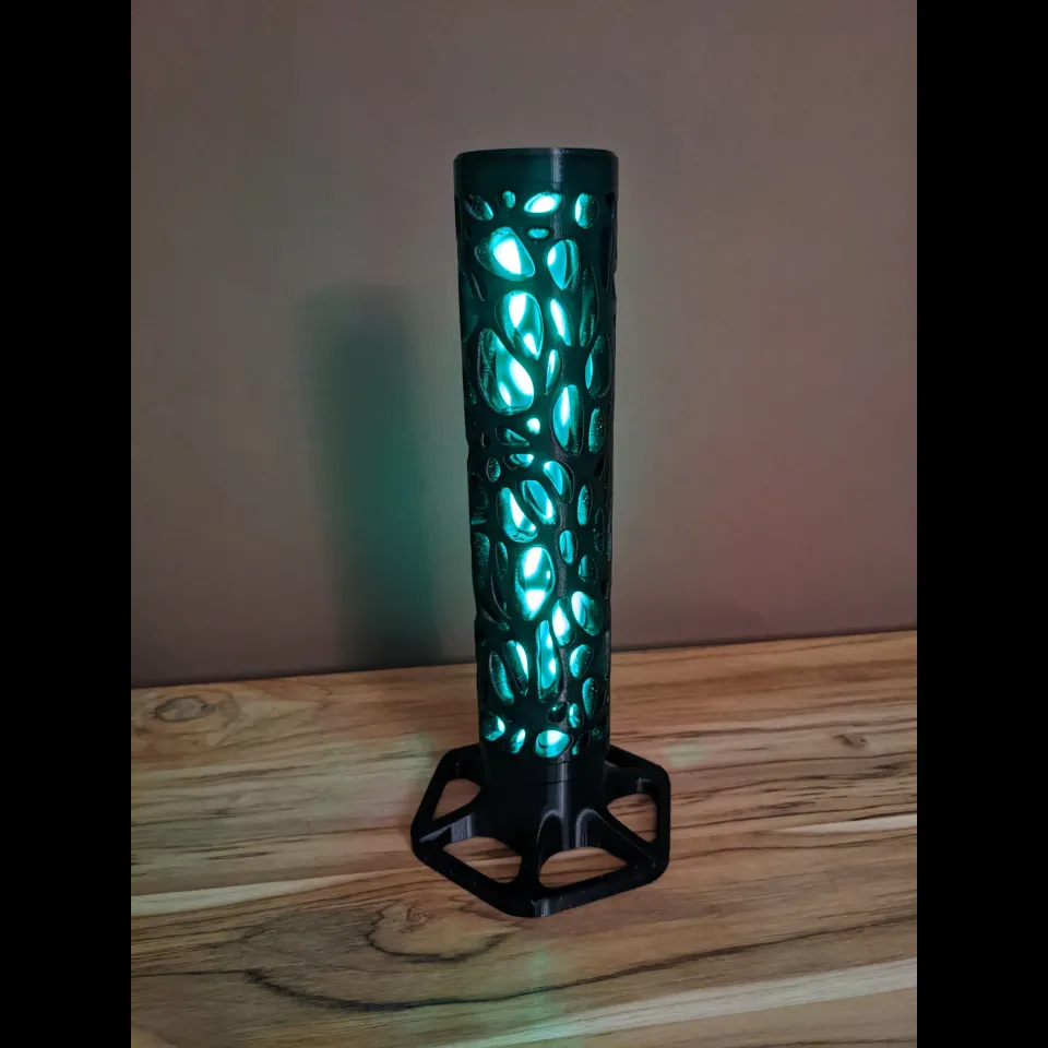 Modular Organic Skeletonized Light Column [No wiring project] by monev44 |  Download free STL model | Printables.com, image size:960x960