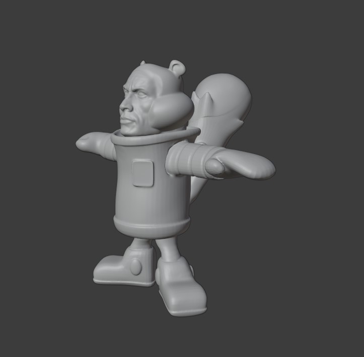 Sandy Rocks (Sandy Cheeks + The Rock)