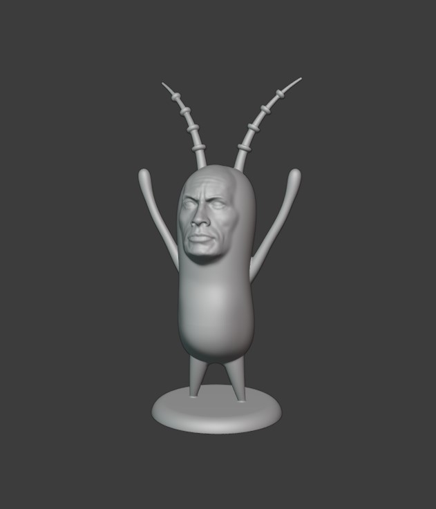 Plankrock (The Rock + Plankton)