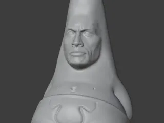 Patrock Star (The Rock + Patrock) by ThinAir3D | Download free STL ...