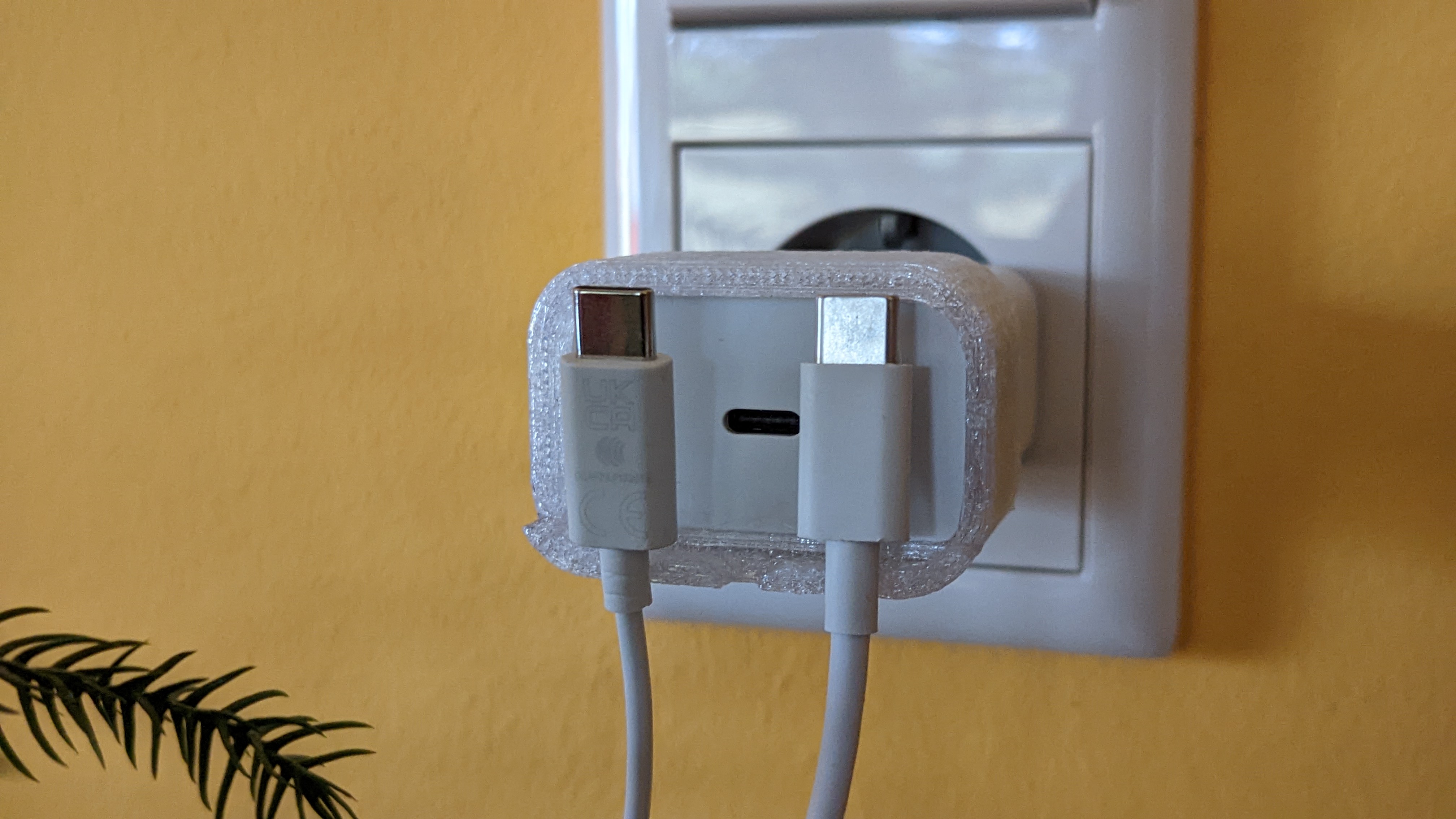 USB charger cable manager