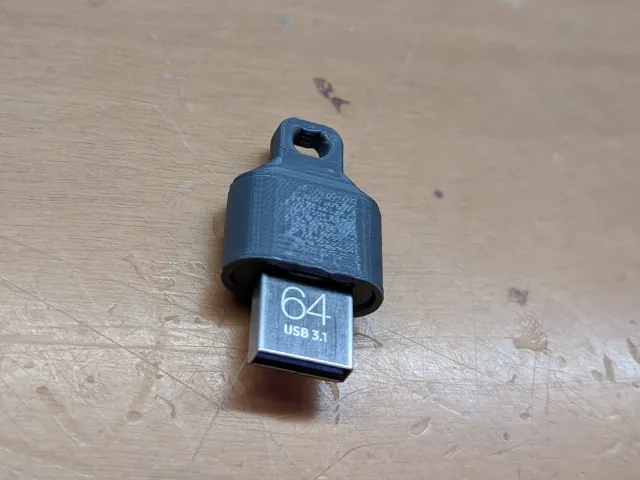 Samsung Fit Plus USB stick keyring adaptor