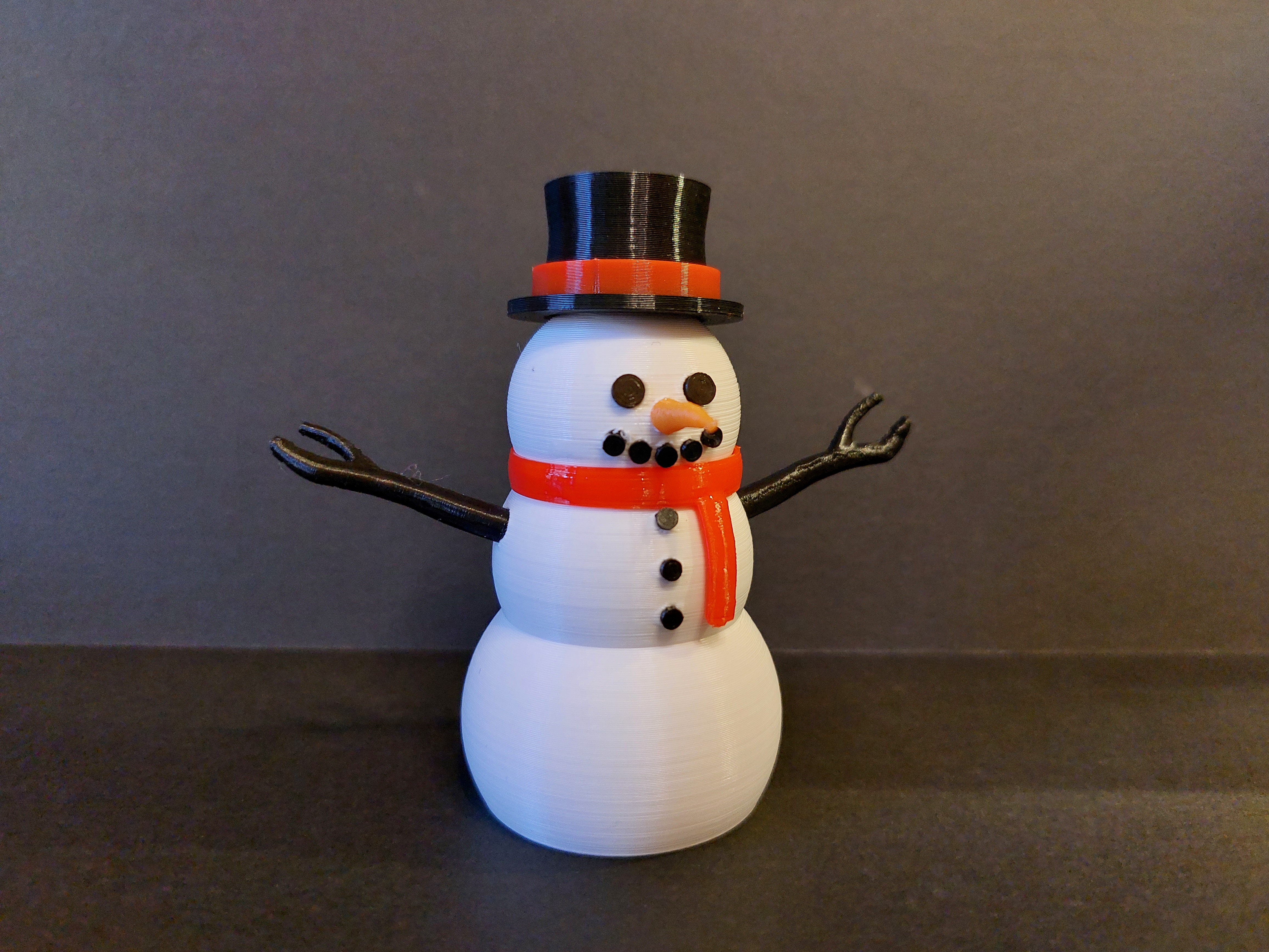 Steve The Happy Snowman