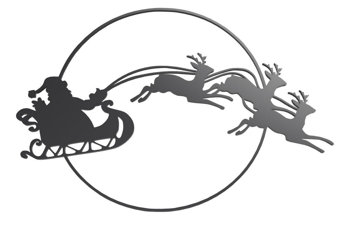 Santa Claus Wall Decor