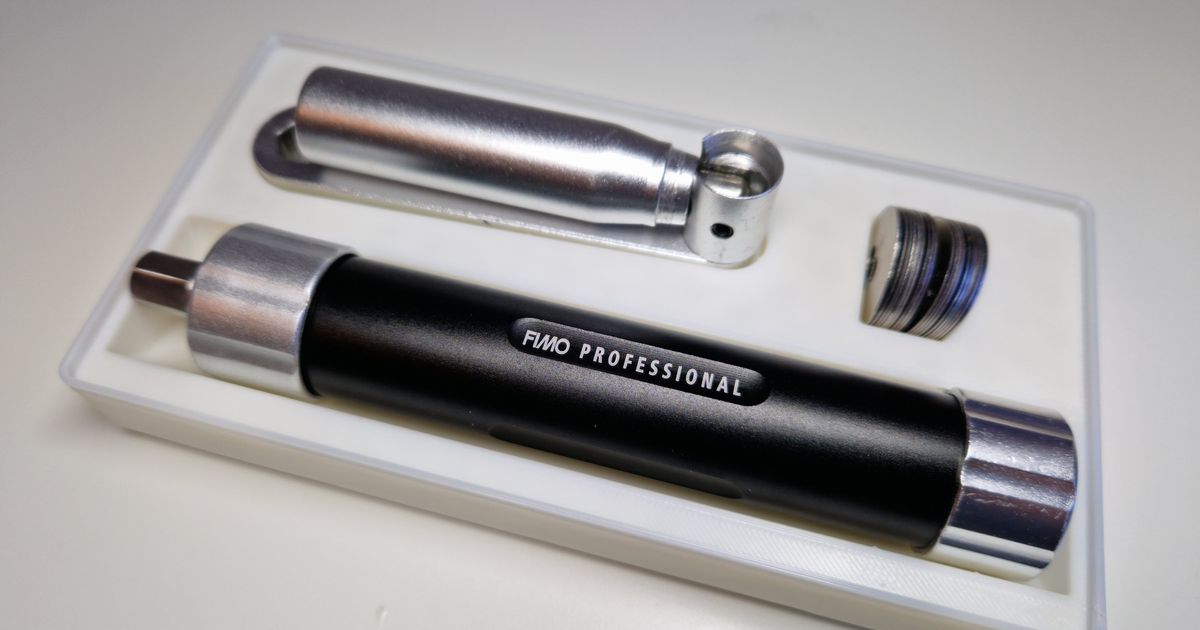 Gridfinity Fimo Professional Clay Extruder by MNA24 Download free STL