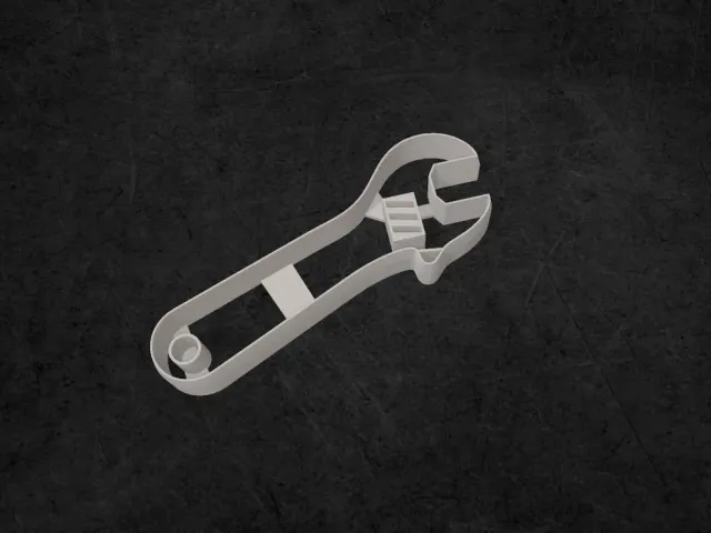 Wrench cookie cutter tool