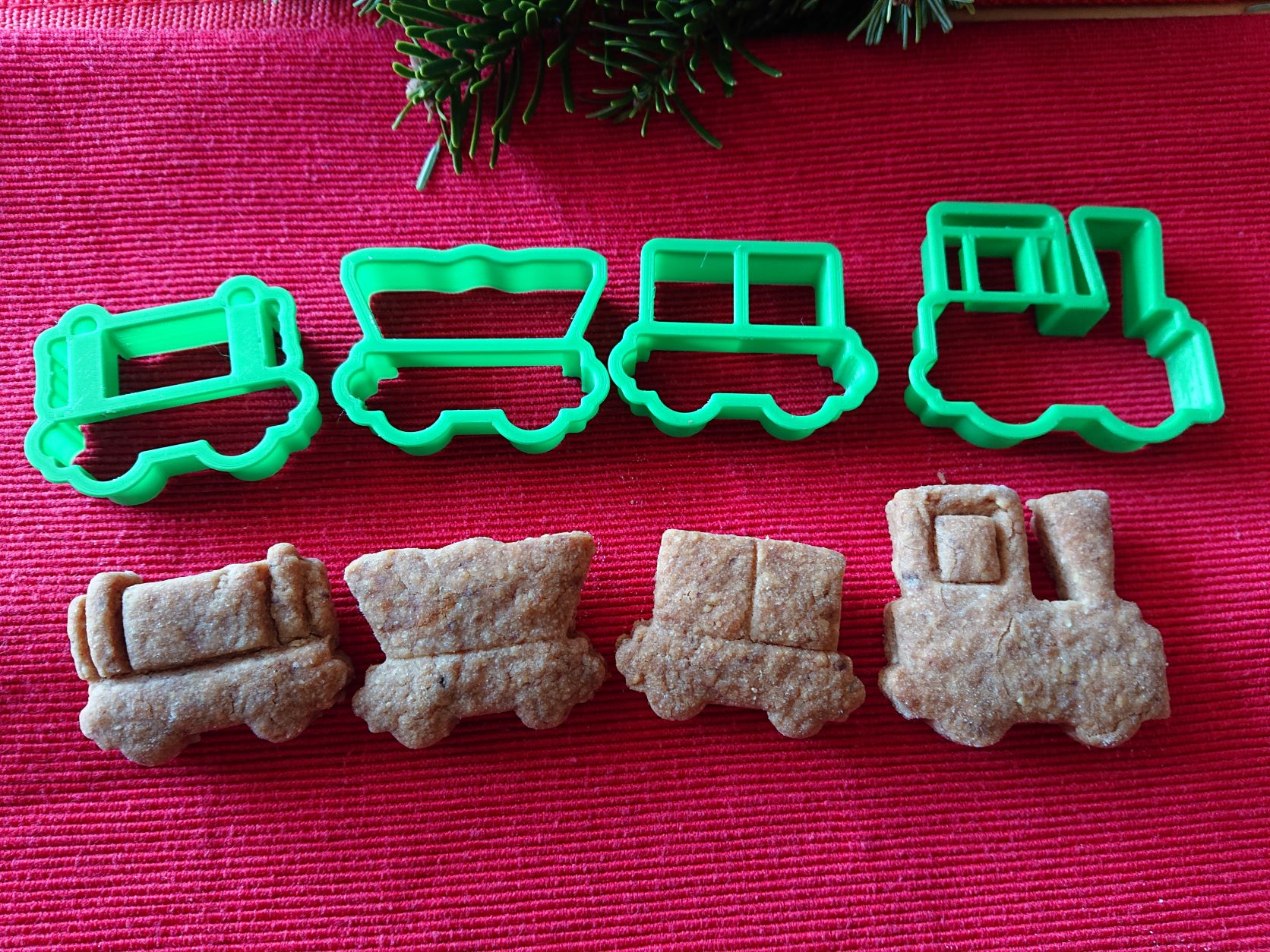 Miniatura 2 do modelo 3D Classical Train Set - Cookie Cutters