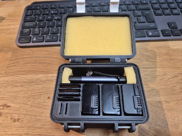 Rugged Box for Nikon EN-EL25 Batteries and SD-Cards