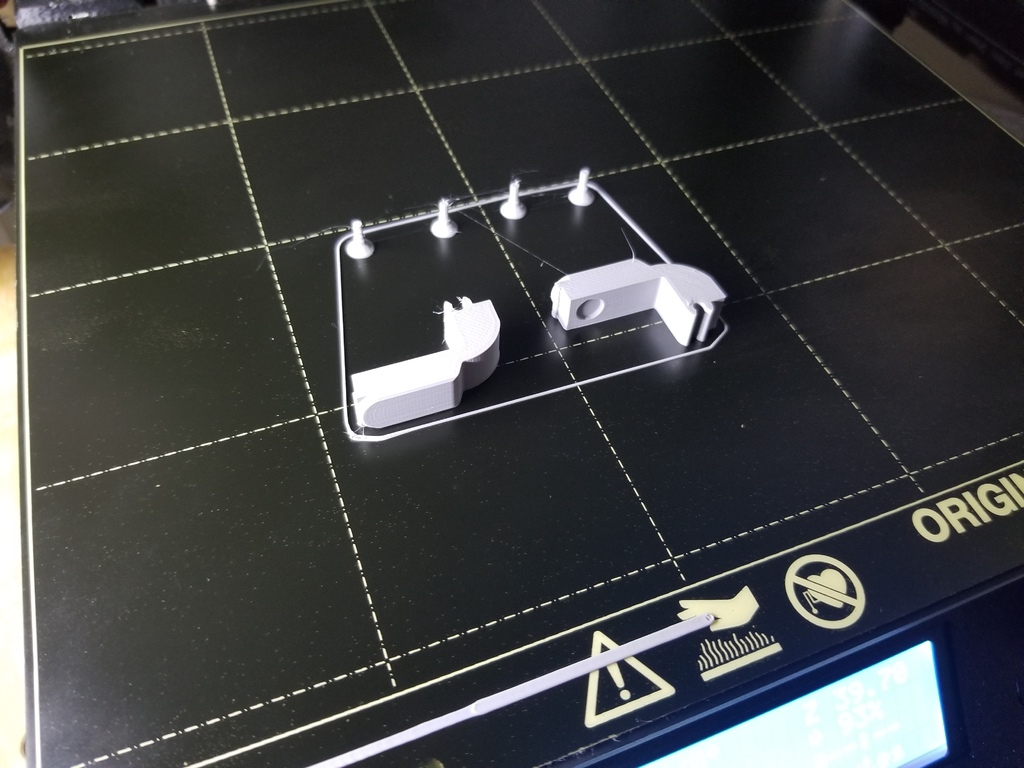 Miniatura 3 do modelo 3D GPi Case Custom Shoulder Button - Basic SNES Style