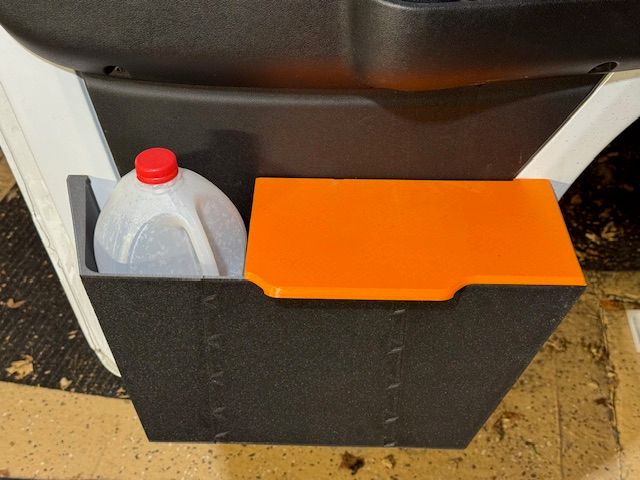 RAM Promaster Door Pocket Storage Cover, preview image from the creator on Printables