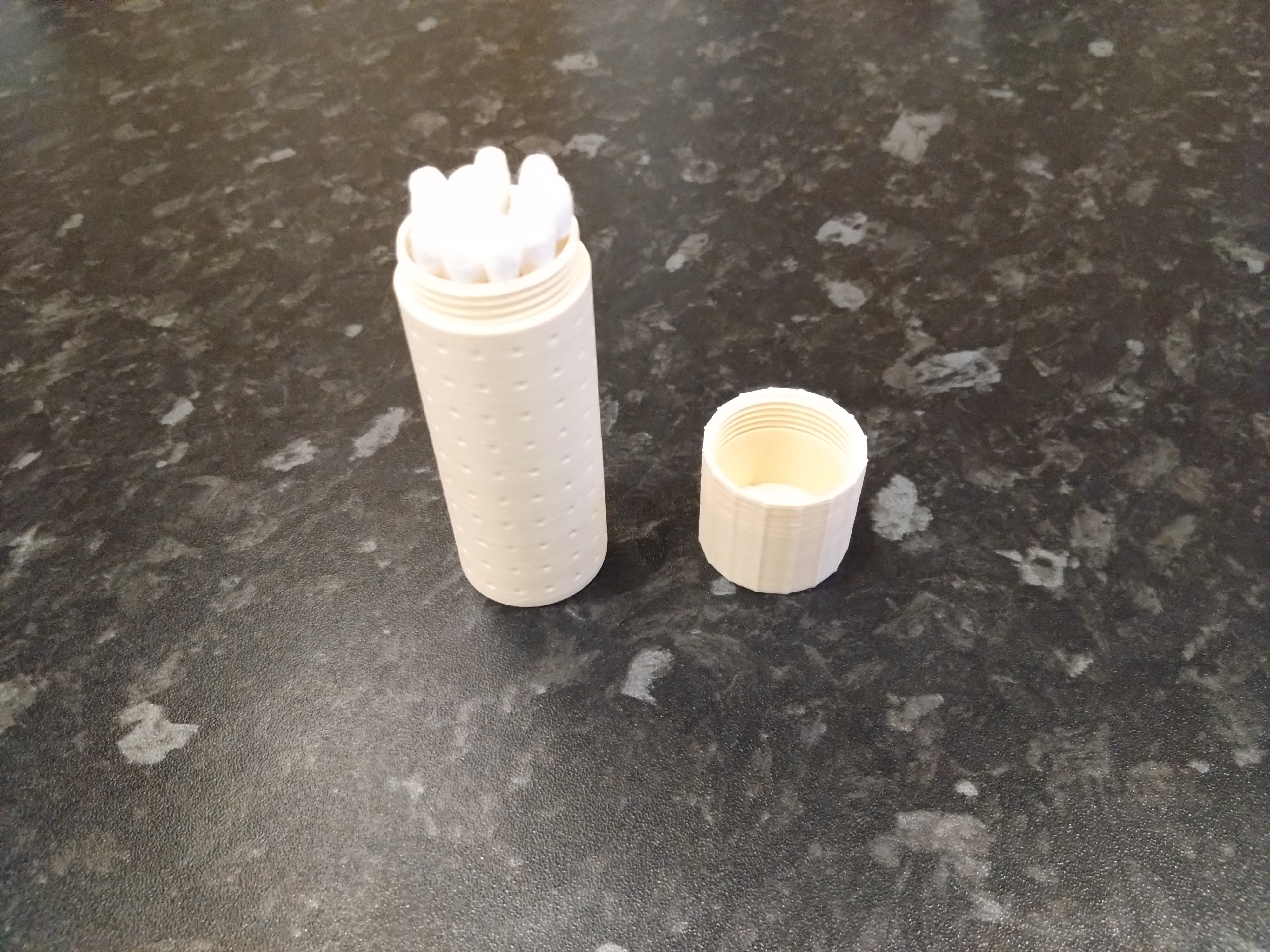 Cotton bud box