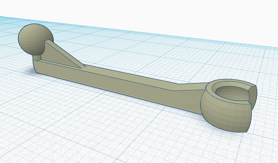 Better Steering Rod 3D model thumbnail