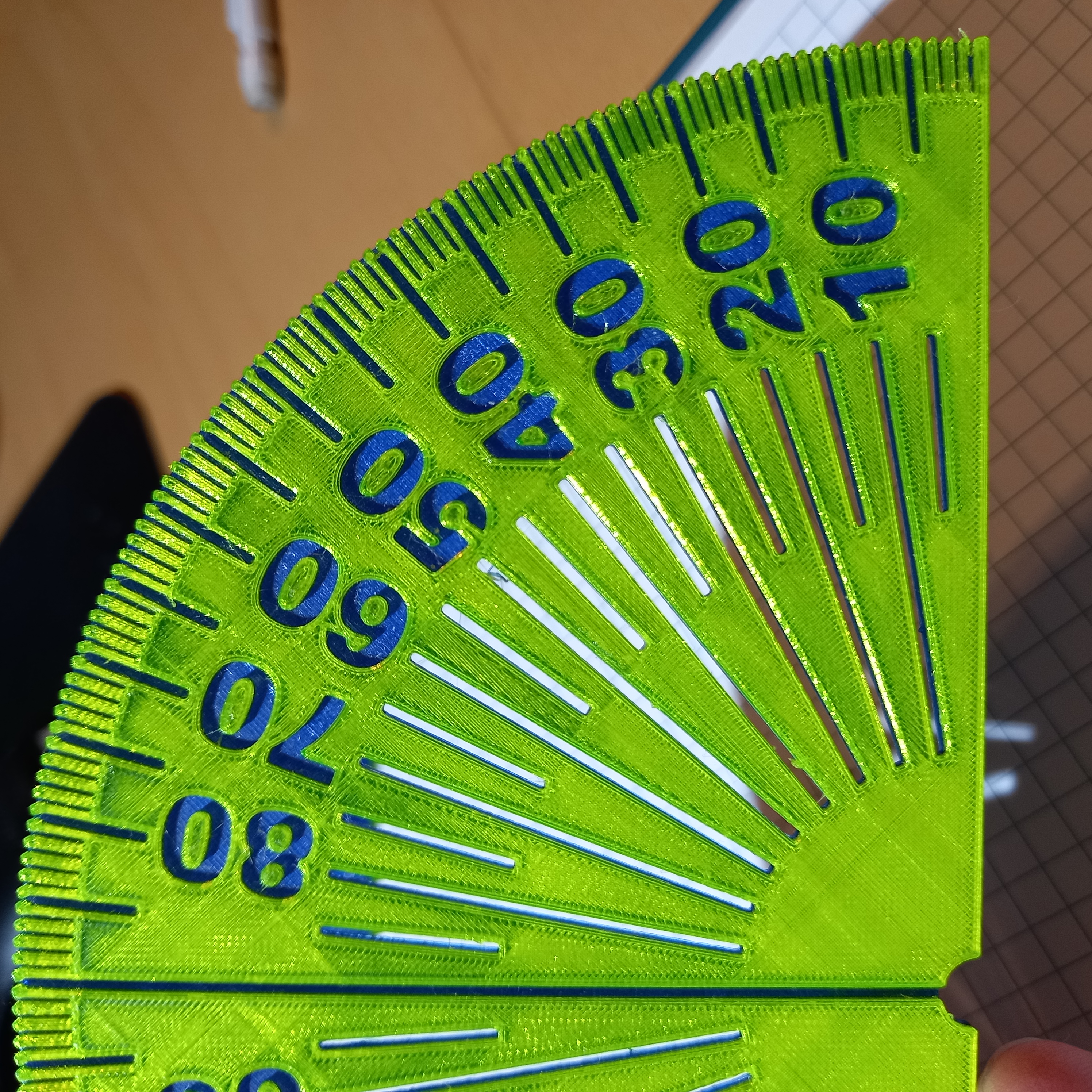 Slotted Protractor