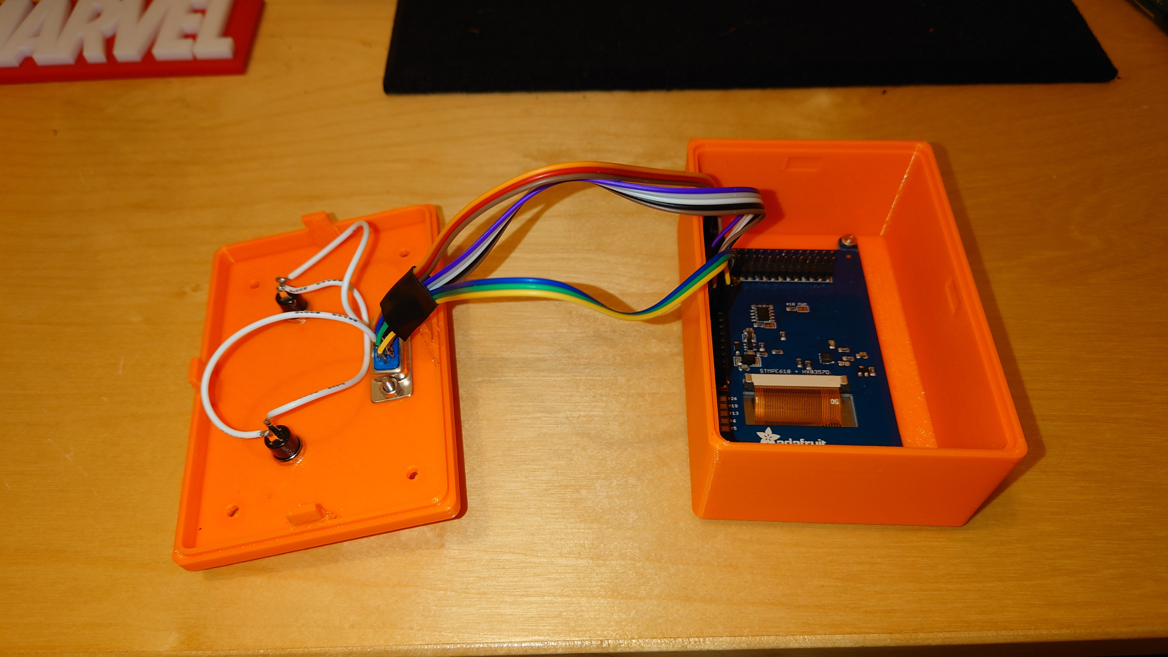 Raspberry Pi 3.5 TFT Display Interface Box by RiotOne Download free STL model