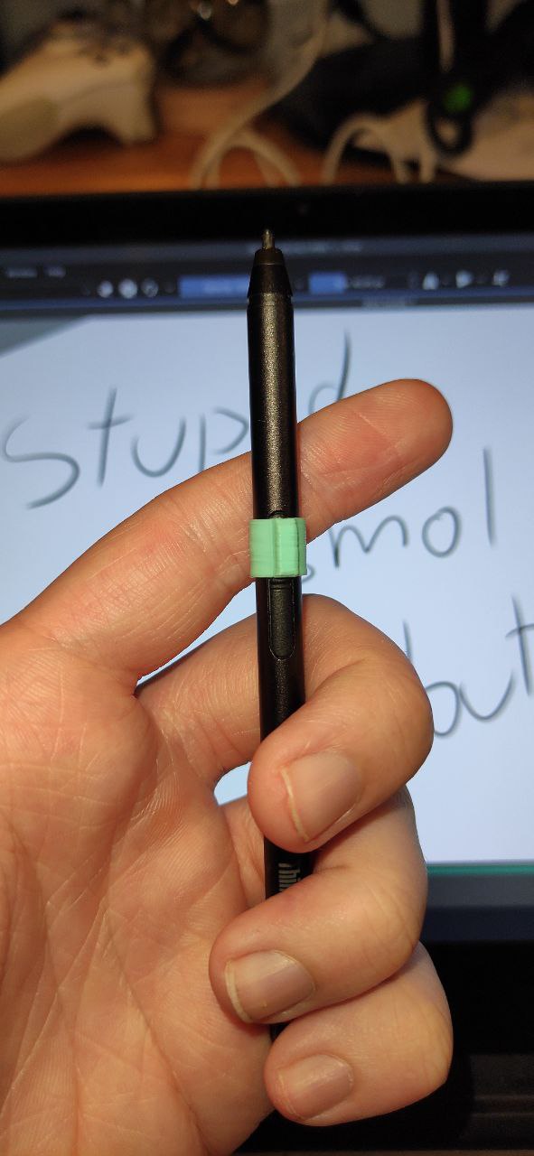 Thinkpad Pen Sleeve for easily using the buttons (flexible/TPU)