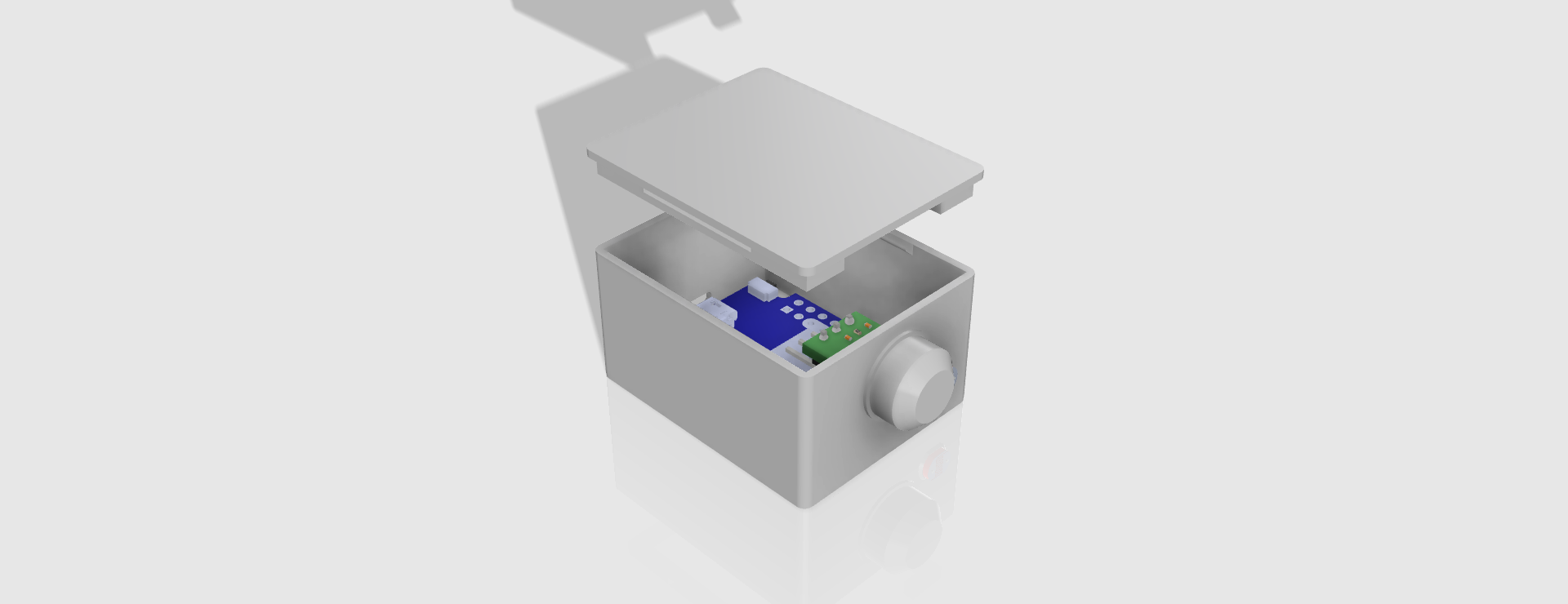 Miniatura 4 do modelo 3D Wemos D1 Mini ESP32 motion sensor case