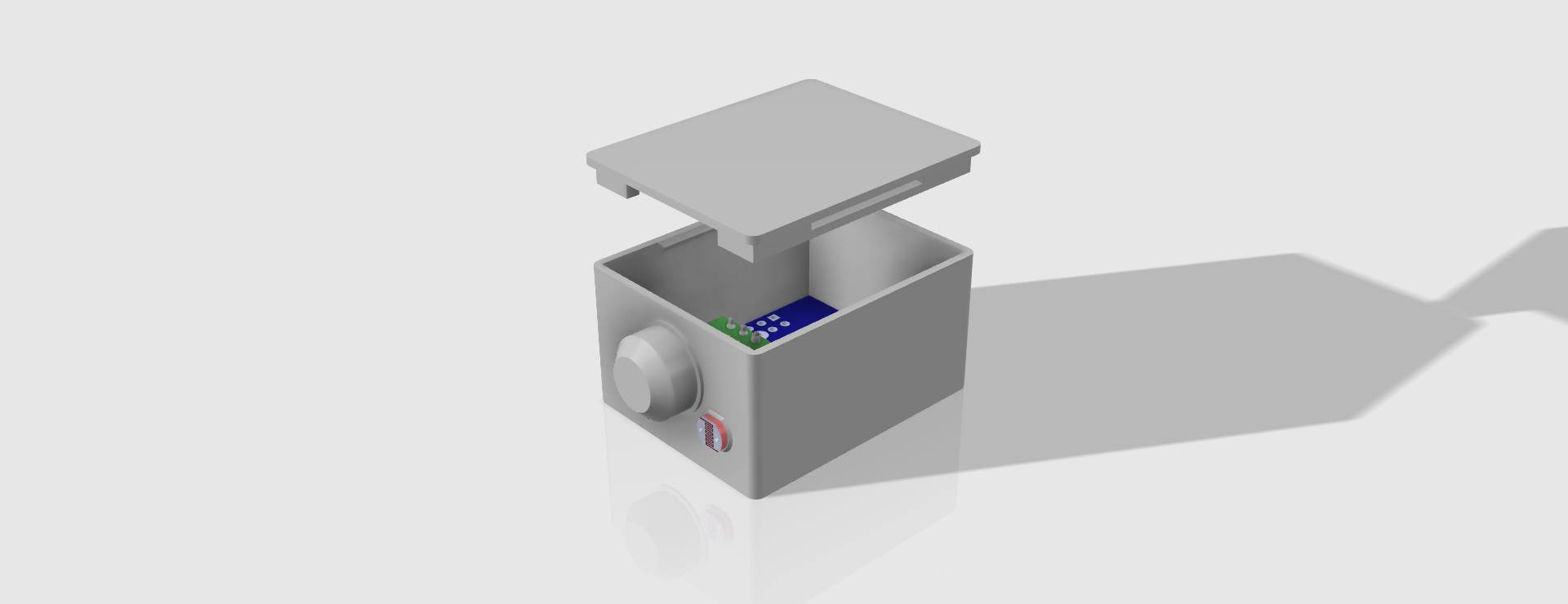 Miniatura 2 do modelo 3D Wemos D1 Mini ESP32 motion sensor case