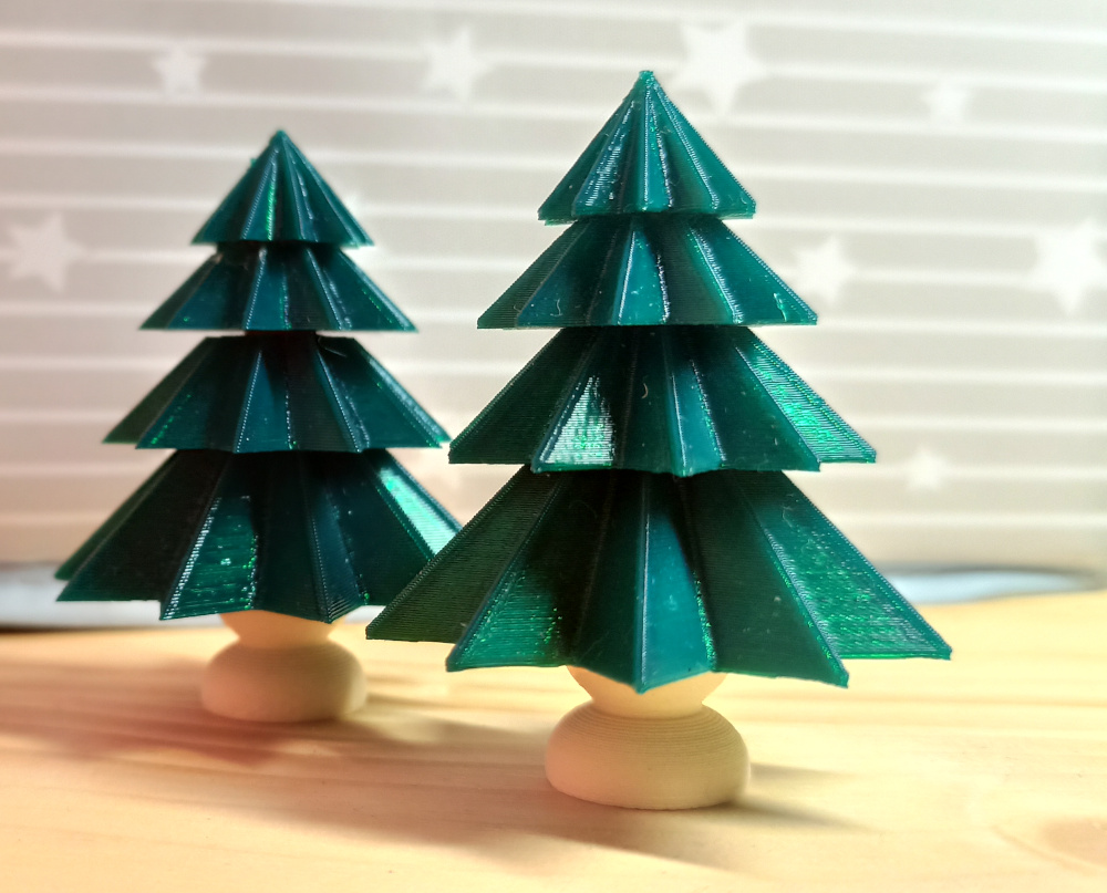 Tiny Spinning Christmas Tree by Schlennbert | Download free STL model ...