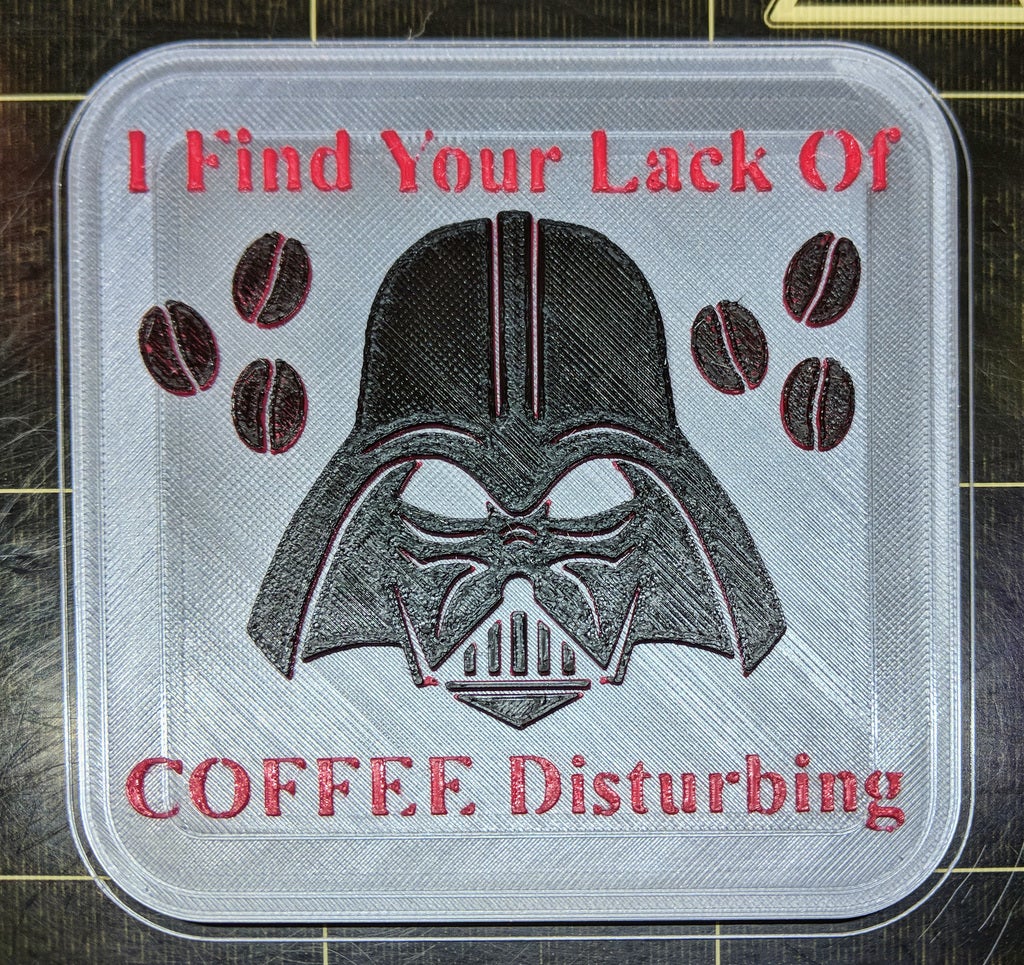 Darth Coffee Coaster