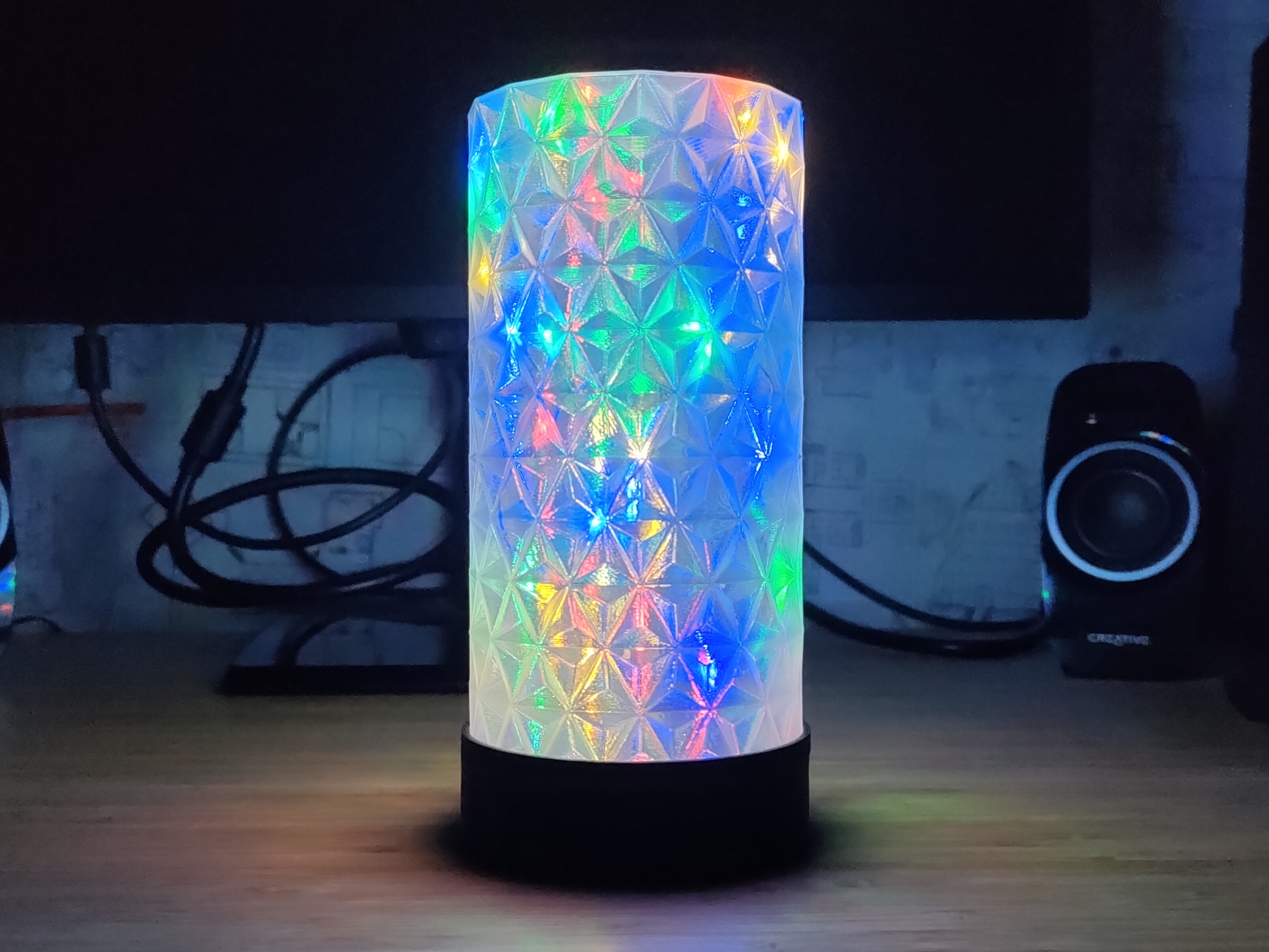 Crystal Tower - Light diffuser Lantern