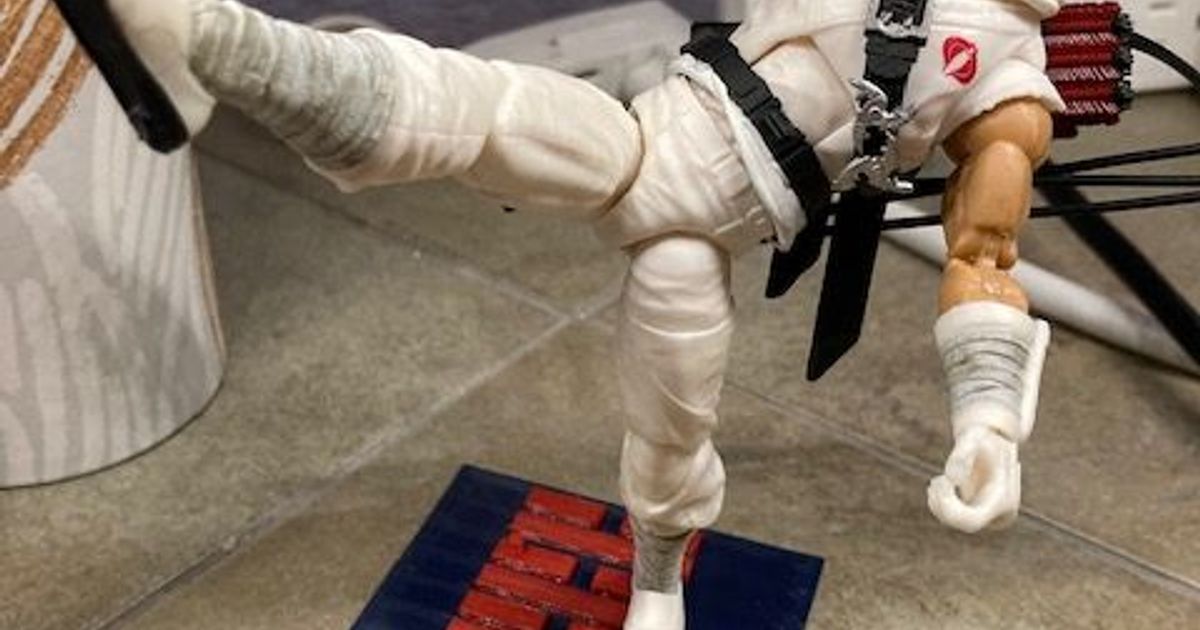 Improved G.I. Joe Classified figure stands (GI Joe) by jeremyg