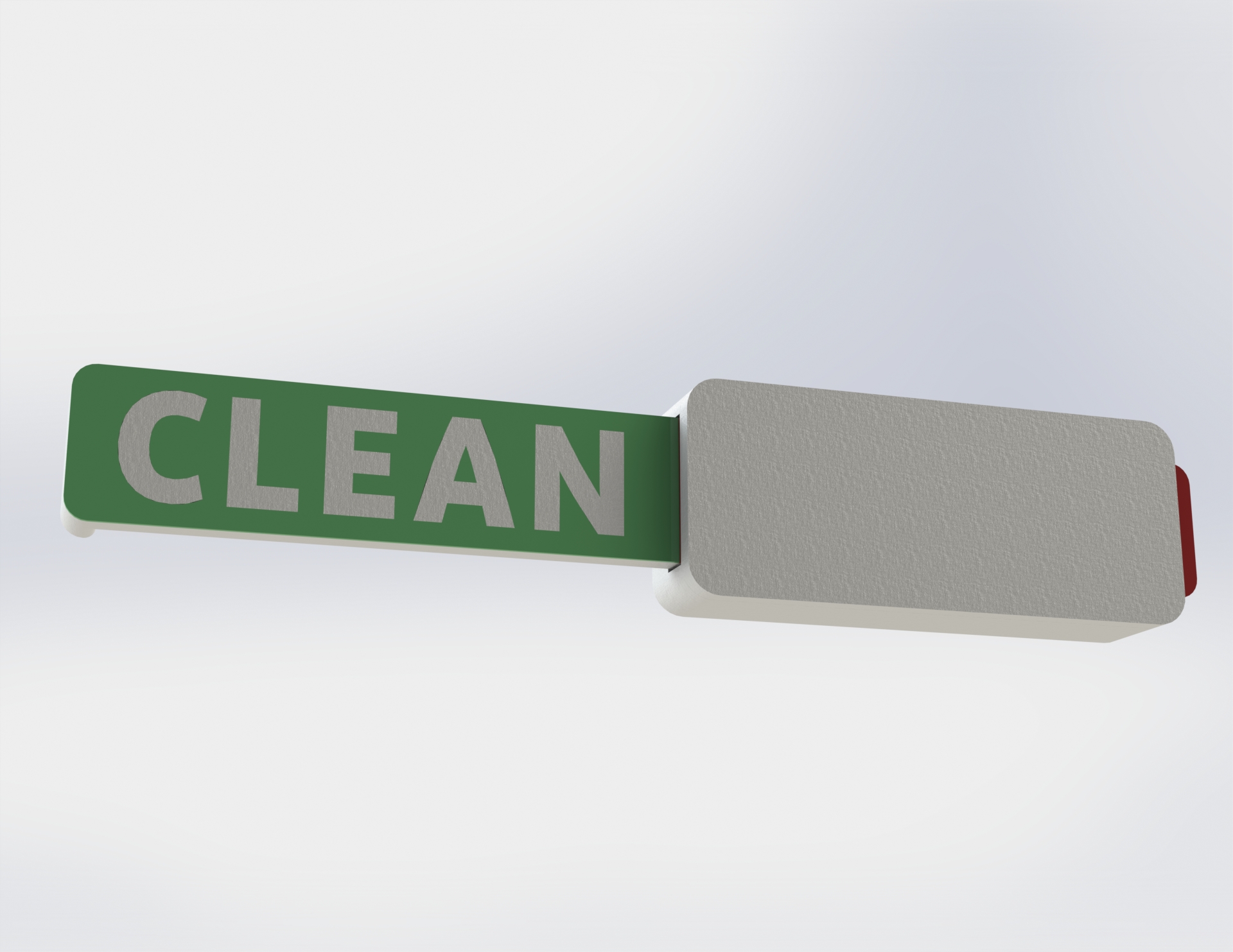 Magnetic Dishwasher Clean/Dirty Slider by setCREATE | Download free STL ...