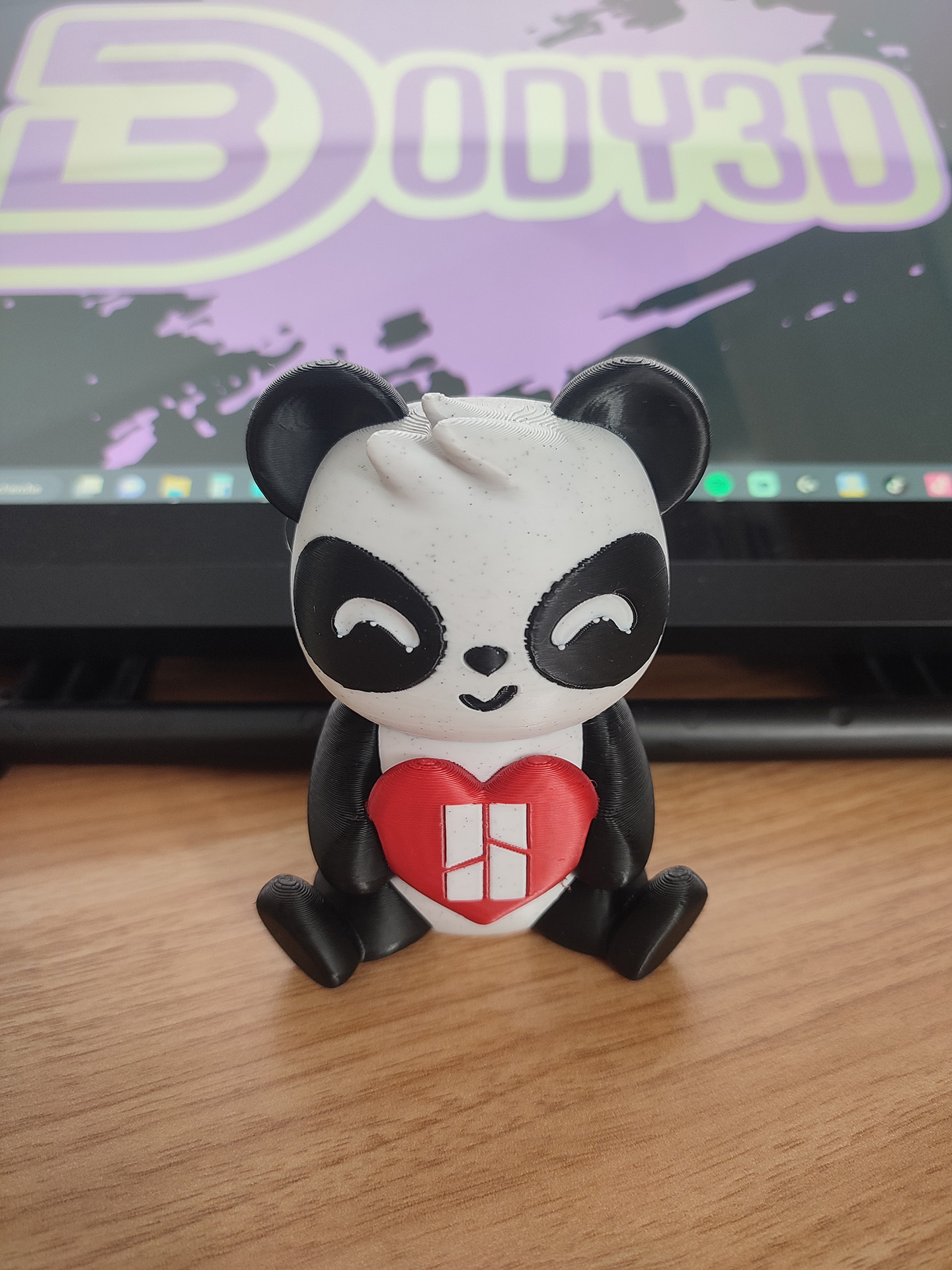 BAMBU LAB 3 PANDAS BY BODY3D by Bambu Lab Download free STL model